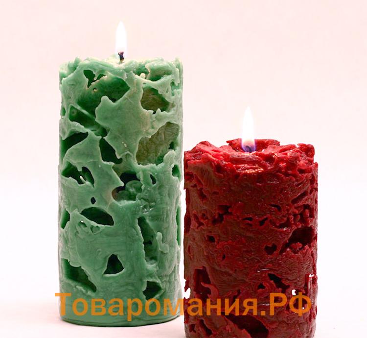 2 ажурные свечи