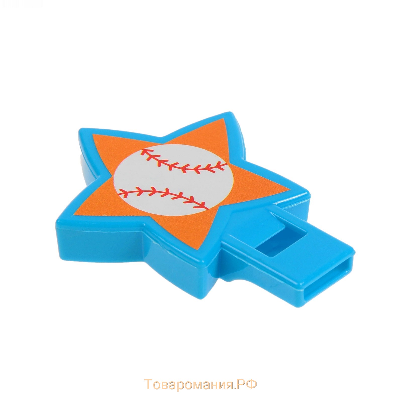 Набор свистков "Звездный спорт", (6 шт) цвета МИКС