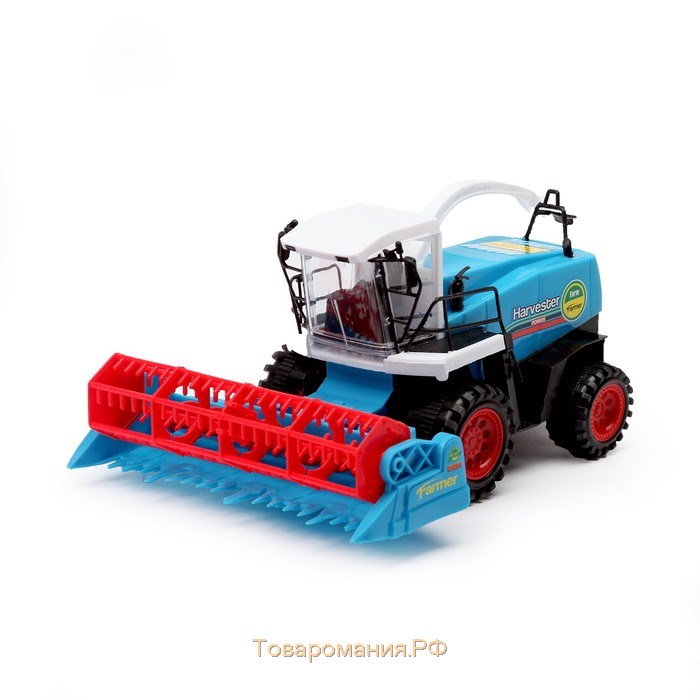Трактор инерционный «Комбайн», цвета МИКС