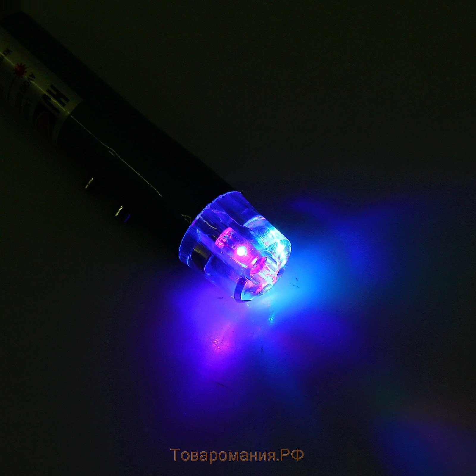 Лазер на карабине, с фонариком, цвета МИКС