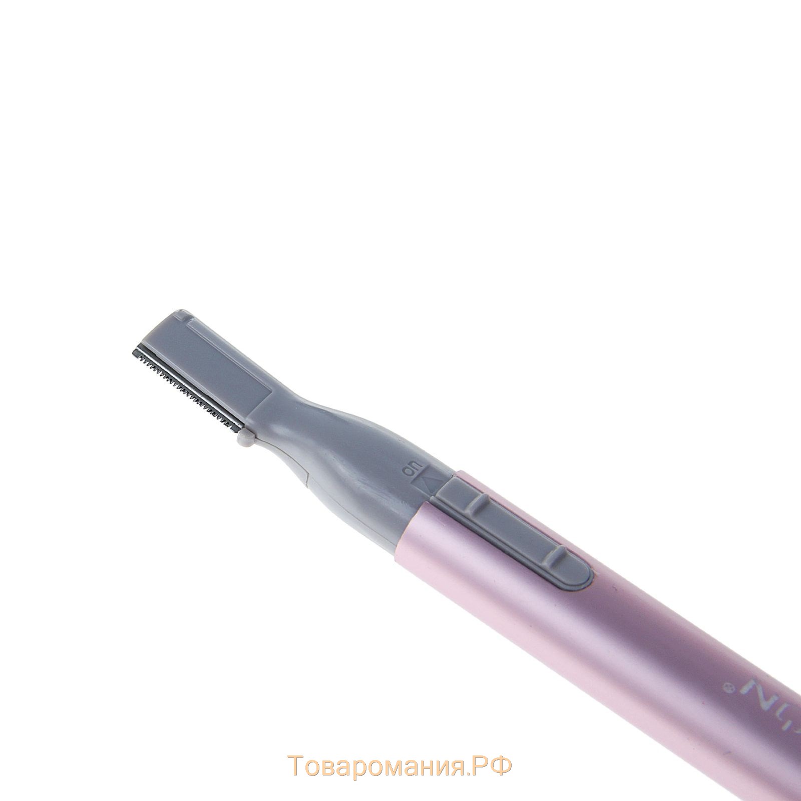 Триммер LEP-05, для бровей, 1хААА (не в комплекте), розовый