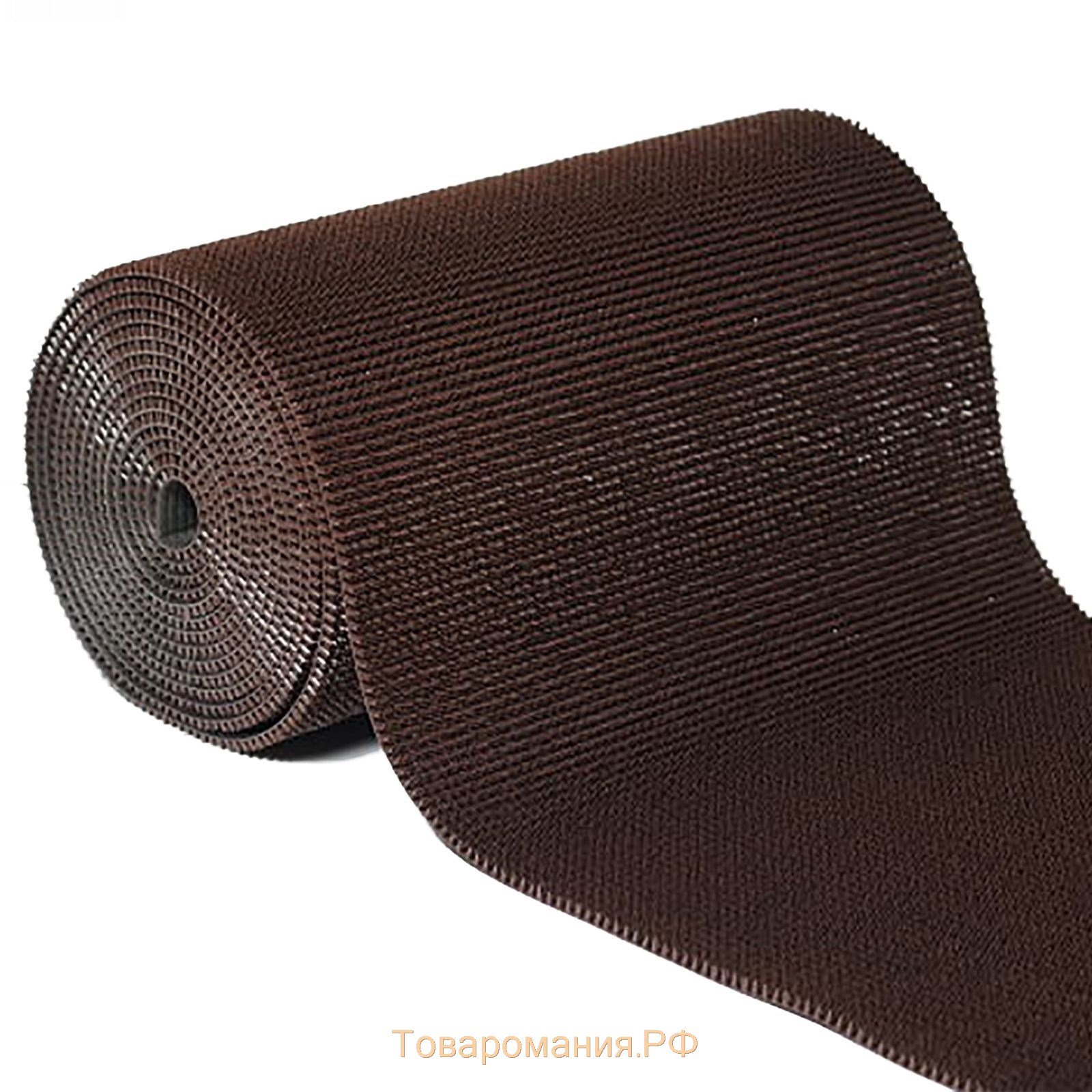 Покрытие ковровое щетинистое «Травка», 0,9×15 м, в рулоне, цвет тёмный шоколад