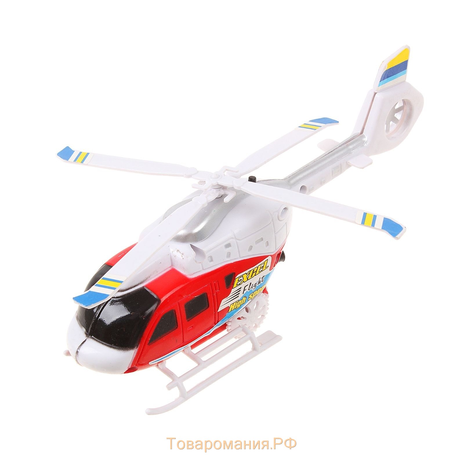 Вертолёт заводной «Спасатель», цвет МИКС