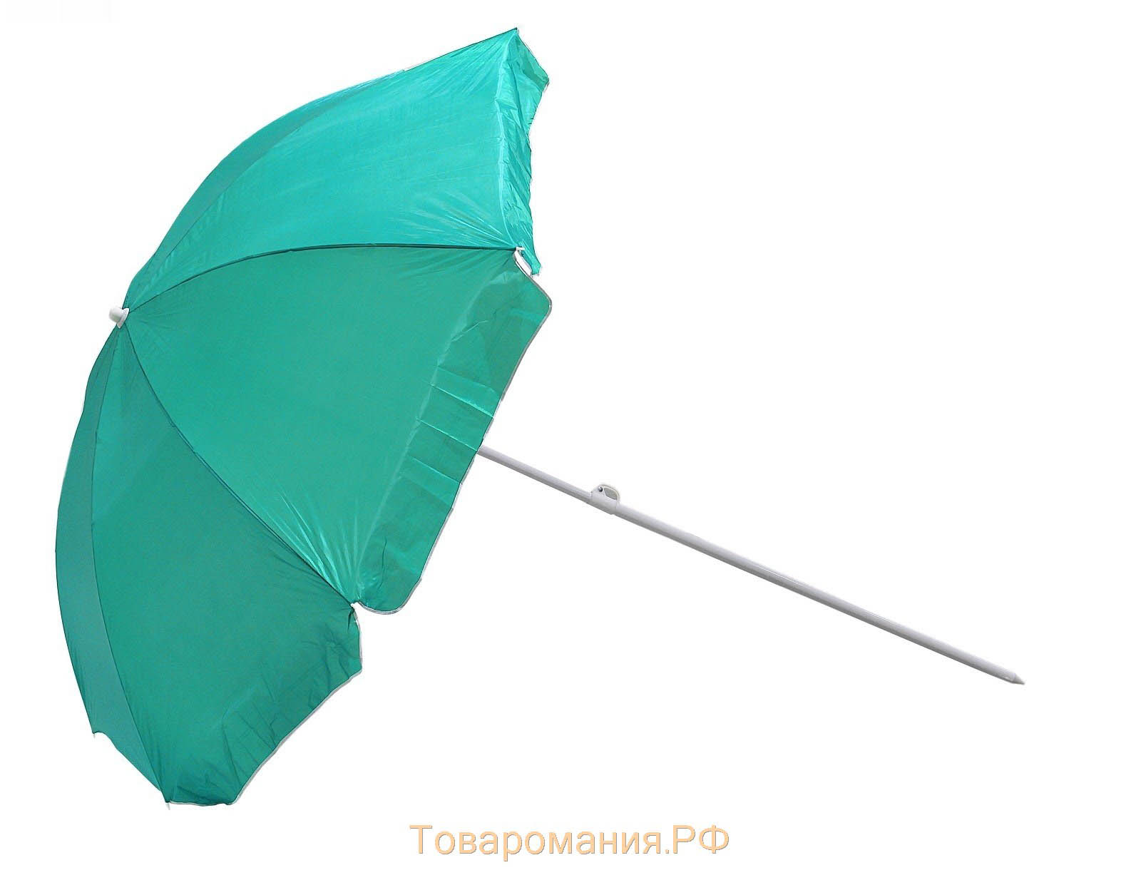 Зонт пляжный «Классика» с механизмом наклона, d=240 cм, h=220 см, МИКС