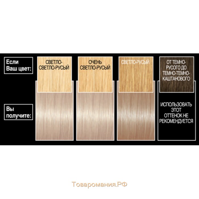 Краска для волос L'Oreal Preference Recital «Стокгольм», тон 10.21, светло-русый перламутровый осветляющий