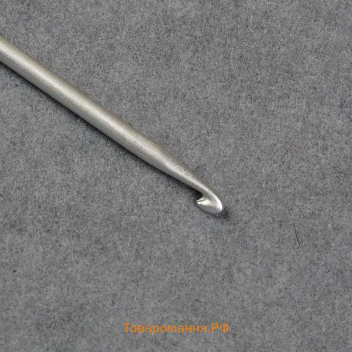 Крючок для вязания, с тефлоновым покрытием, d = 2 мм, 15 см