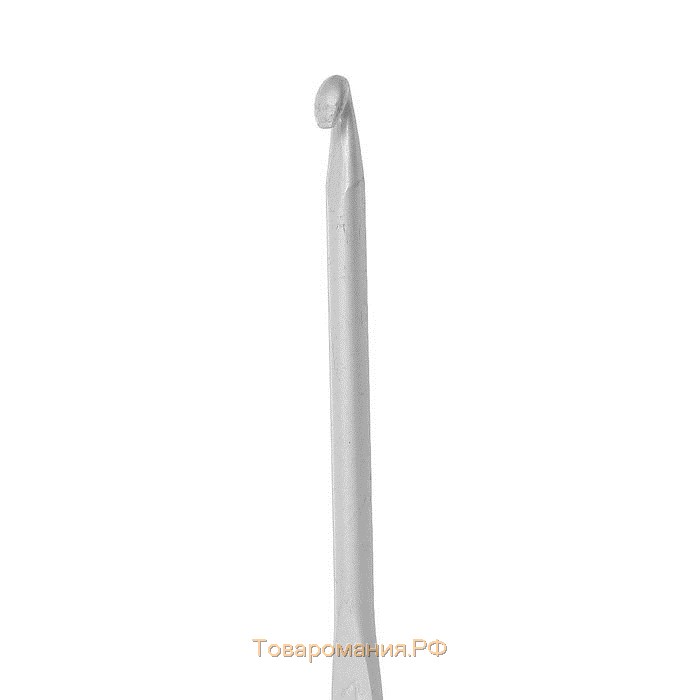 Крючок для вязания, с тефлоновым покрытием, d = 4 мм, 15 см