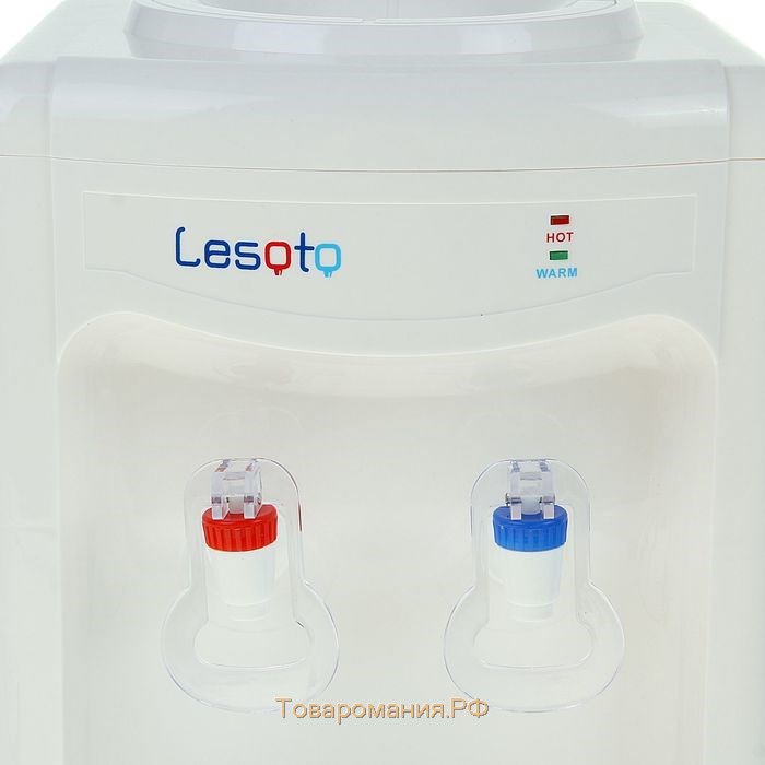 Кулер для воды LESOTO 34 TK, только нагрев, 550 Вт, белый