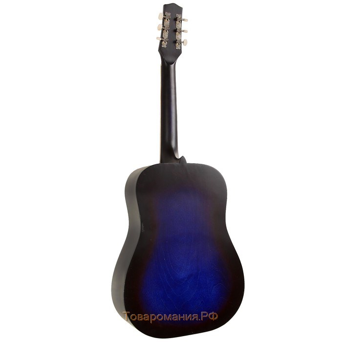 Акустическая гитара "Амистар н-513"  6 струнная,   менз.650мм, художественная отделка, синяя