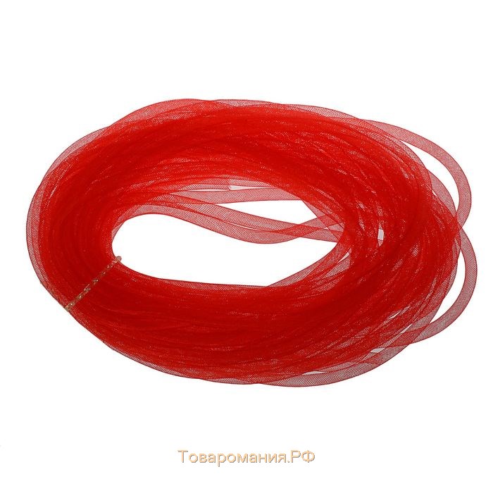 Регилин круглый, d=8мм, 25±1м, цвет красный