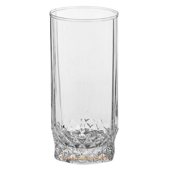 Набор питьевой стеклянный Valse, кувшин 1,3 л, стаканы 290 мл, 6 шт