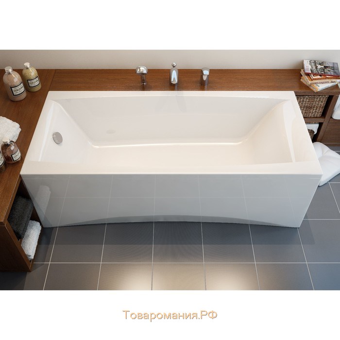 Ванна акриловая Cersanit Virgo 150х75 см, цвет белый