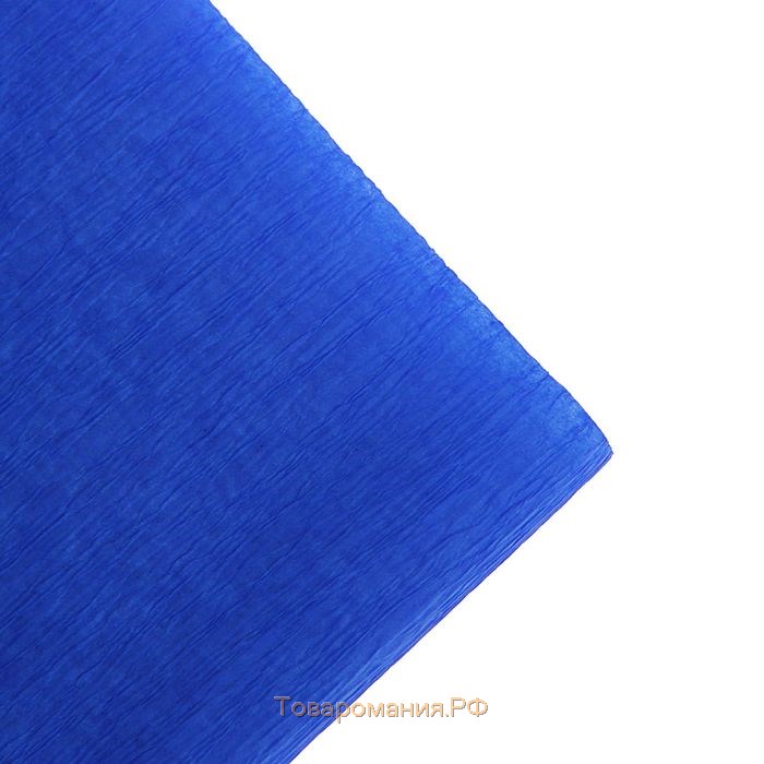 Бумага креповая поделочная гофро Koh-I-Noor 50 x 200 см 9755/15 синяя, в рулоне