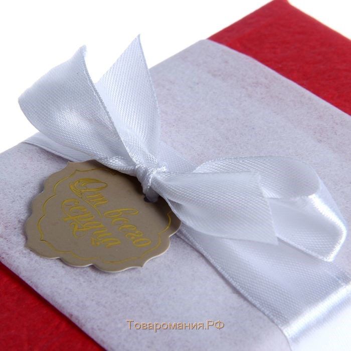 Набор для упаковки подарка "Фламенко" (бумага упаковочная+декор),