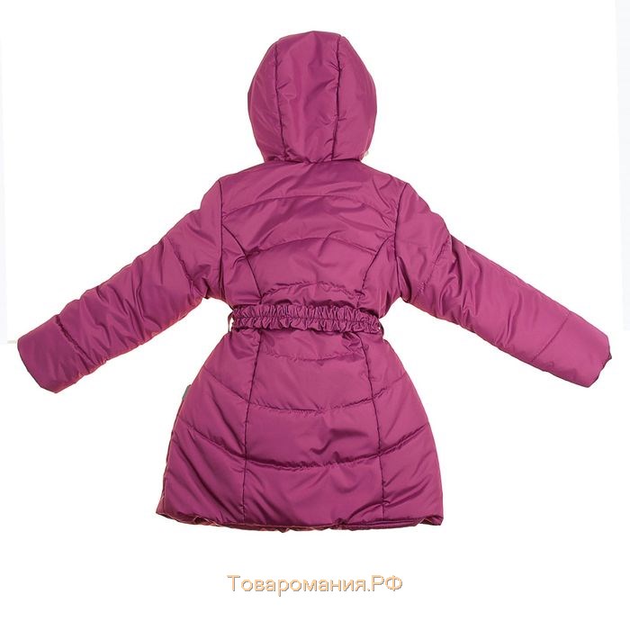 Пальто для девочки, рост 134 см, цвет розовый (арт. Д20-18_Д)