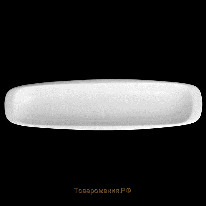 Блюдо фарфоровое Wilmax, 28×7,5 см, цвет белый