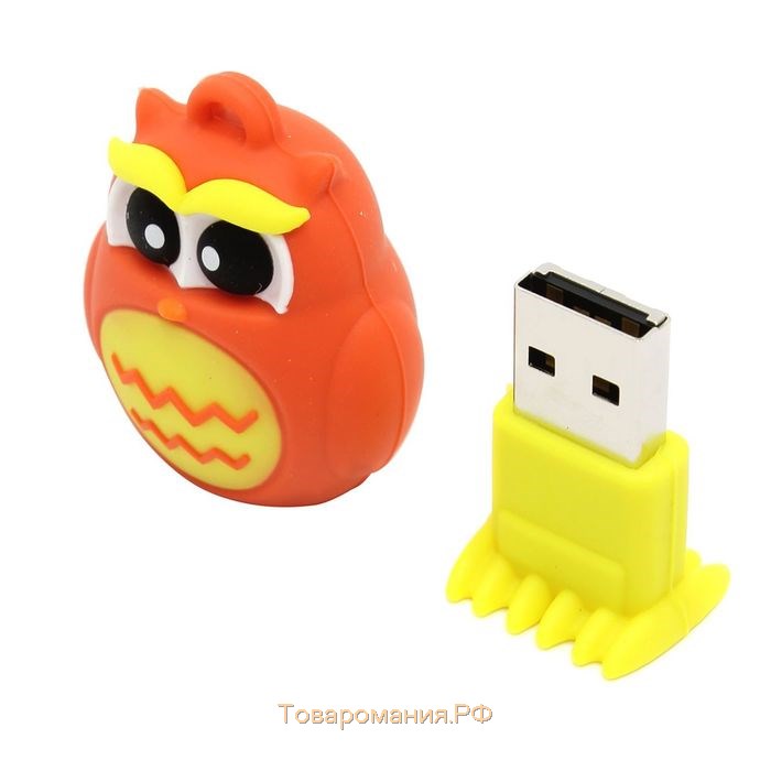 Подарочная USB-флешка Smartbuy 8GB Wild series, "сова"