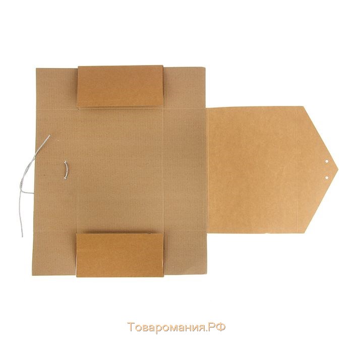 Коробка подарочная "Эко люкс", серая, 24.5 х 17 х 8.5 см