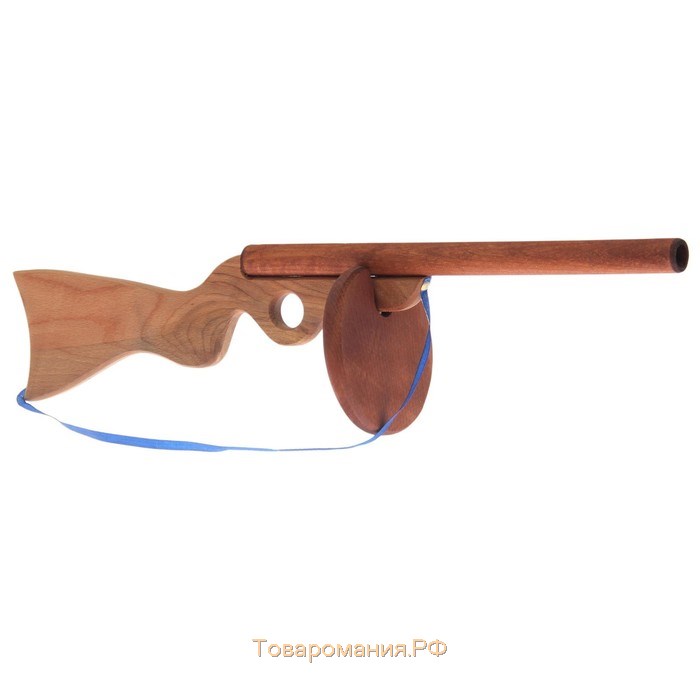 Сувенирное деревянное оружие "Автомат ППШ", 51 см, массив бука