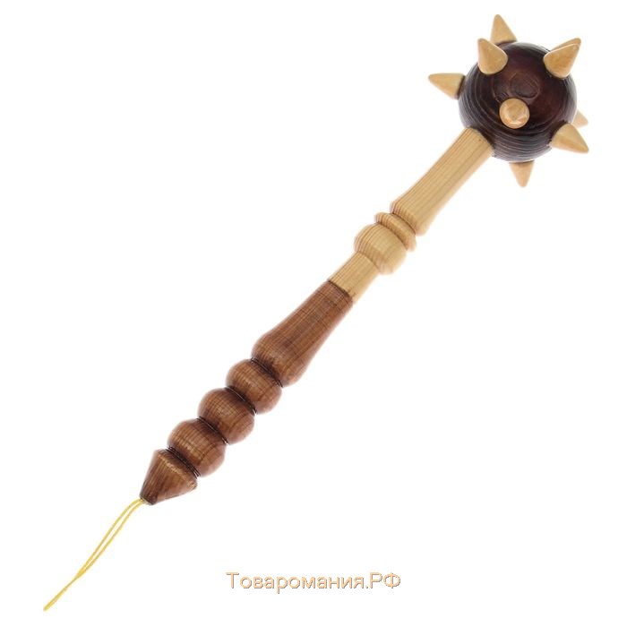 Сувенирное деревянное оружие "Булава", 26 см, микс