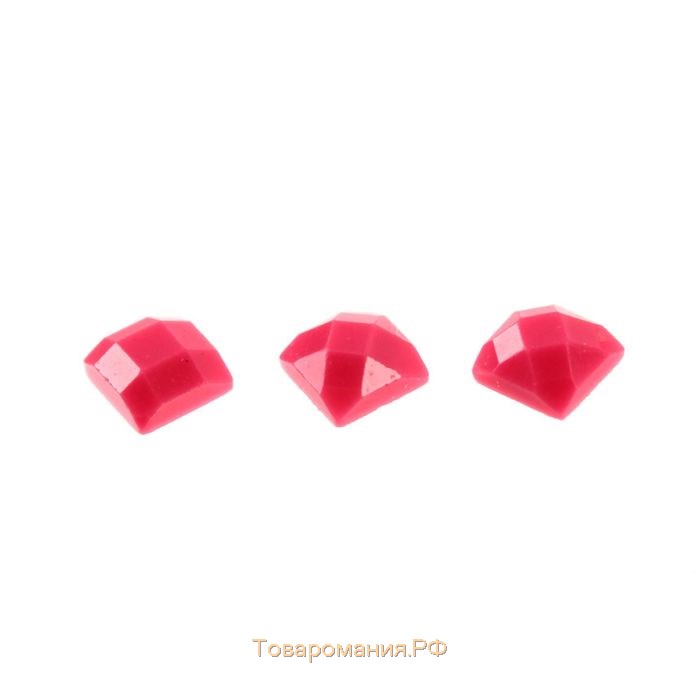 Стразы для алмазной вышивки, 10 г, не клеевые, квадратные: 2,5×2,5 мм, 961 Dusty Rose Med DK