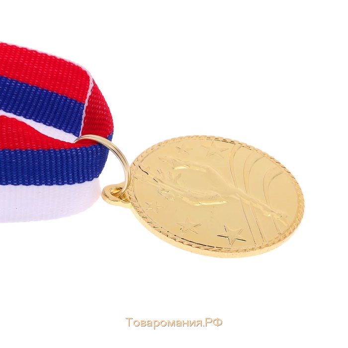 Медаль тематическая «Танцы одиночные», золото, d=3,5 см