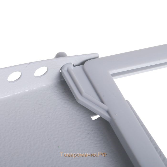 Рамка пластиковая для перекидной системы A4, INFOFRAME, без протектора, цвет серый