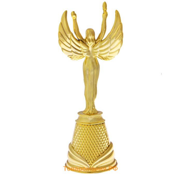 Ника литая «Золотая мама», наградная фигура, 19,3 х 7 см, пластик, золото