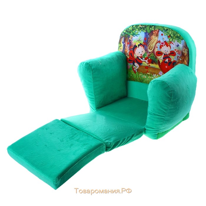 Мягкая игрушка "Кресло-кровать Божья Коровка" МИКС