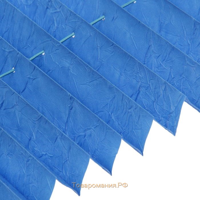 Штора плиссе, размер 50х160, цвет синий