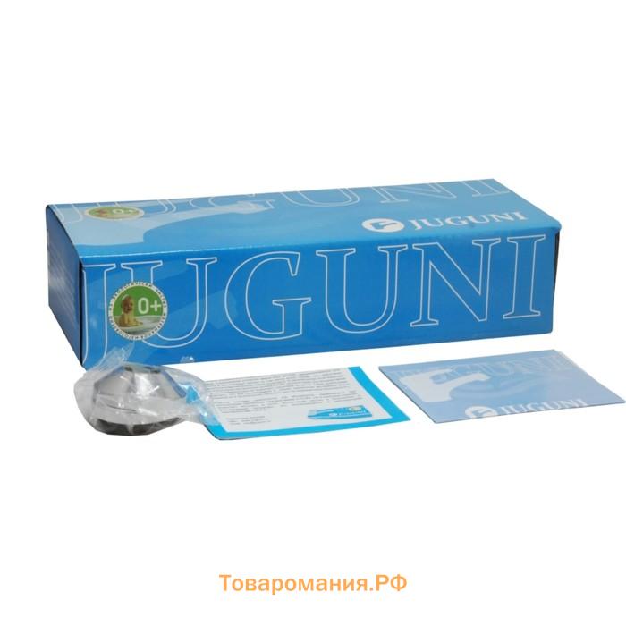 Смеситель ванно-душевой двуручный Juguni JGN0140 с метал.шлангом, хром.лейкой и маховик, кран-букса керамика, излив 320 мм