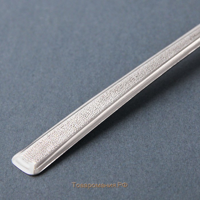 Вилка столовая «Пулкин», длина 19,8 см, толщина 1,2 мм, цвет серебряный