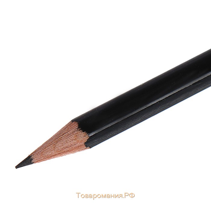 Карандаш профессиональный чернографитный 2.0 мм, Koh-I-Noor 1900 B, L=175 мм