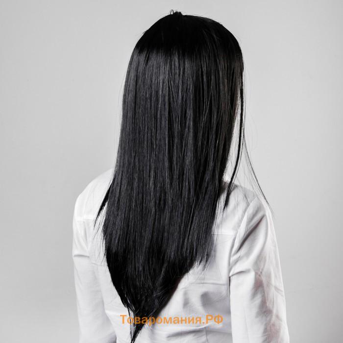 Карнавальный парик «Красотка», обхват головы 56-58 см, цвет чёрный