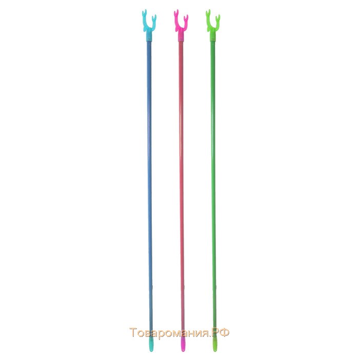 Съемник для одежды, труба в цвет вилки, L=145, вилка 5*5,5, цвет микс