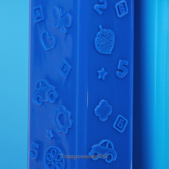 Комод детский №17, 5 секций, цвет синий