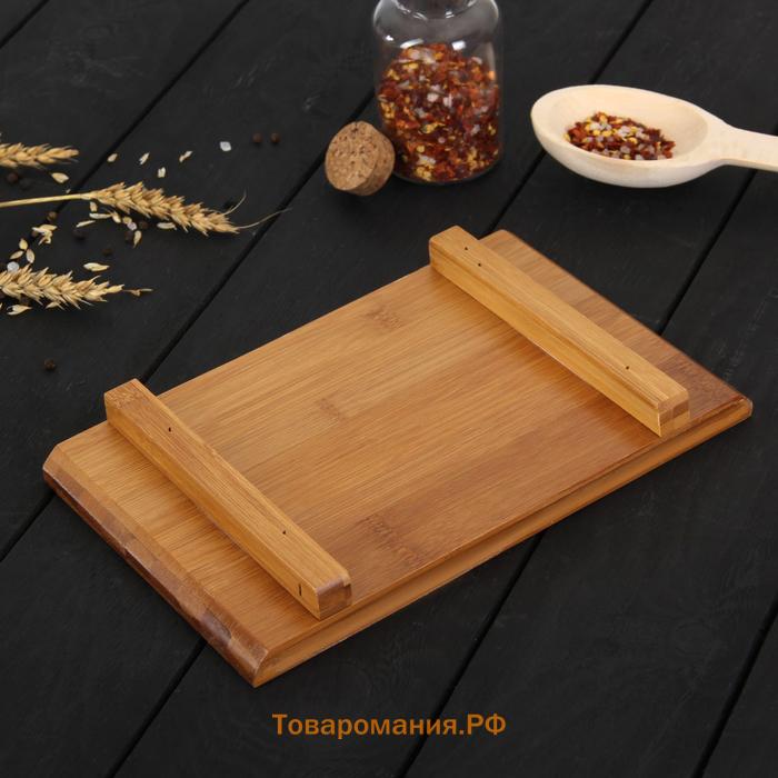 Блюдо для подачи Striata, 24×15×3 см, бамбук