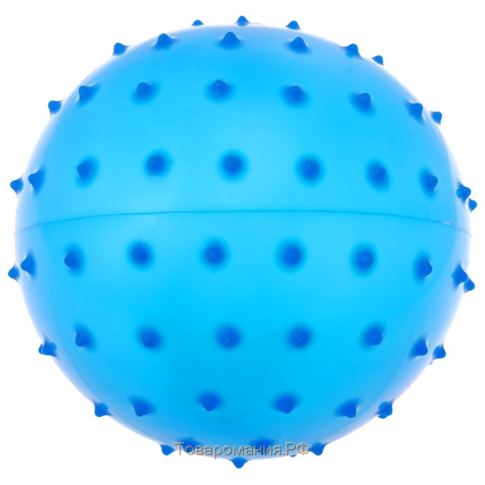 Мяч массажный, d=18 см, 43 г, цвета МИКС