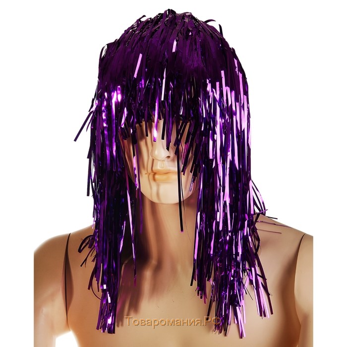 Карнавальный парик «Дождь», 45 см, цвета МИКС