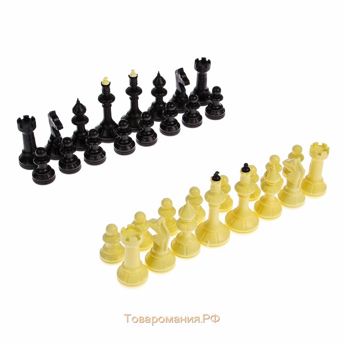 Шахматные фигуры гроссмейстерские "Айвенго", король h-10 см, пешка-5 см, в коробке