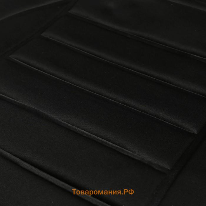 Накидка с подогревом TORSO, 12 В, регулятор, 95×50 см, провод 130 см, черный
