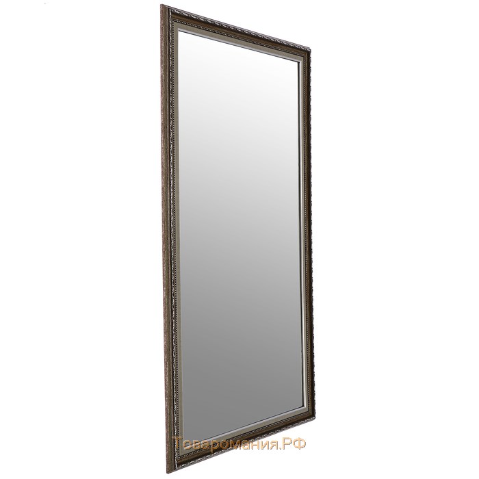 Зеркало настенное «Монако», серебро, 60×110 см, рама пластик, 50 мм