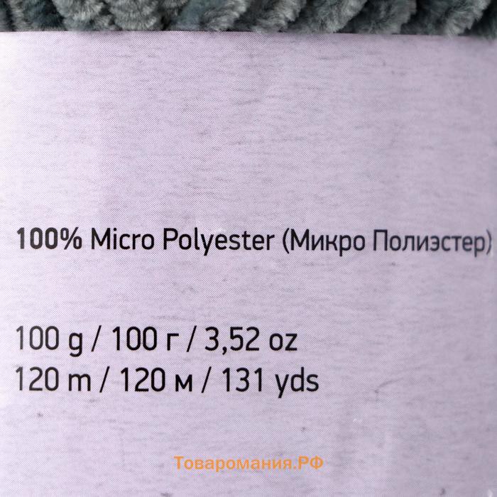 Пряжа "Dolce" 100% микрополиэстер 120м/100гр (760 серый)