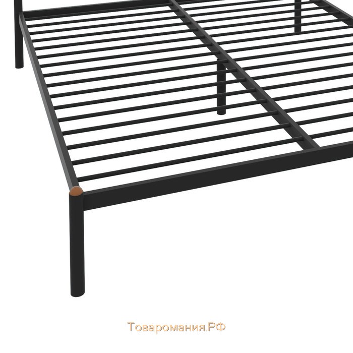 Кровать «Вероника», 1400×2000 мм, металл, цвет чёрный