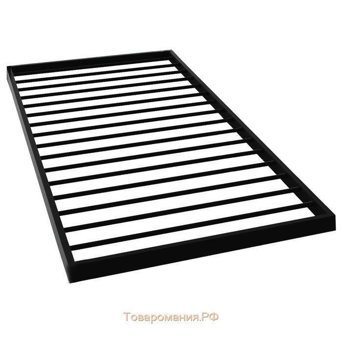 Кровать «Милана Мини», 800 × 1900 мм, металл, цвет чёрный