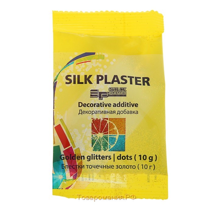 Блестки Silk Plaster, точка, золотые