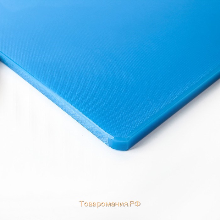 Доска профессиональная разделочная, 40×30×1,2 см, цвет синий