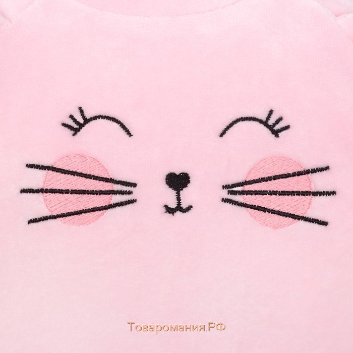 Комбинезон Крошка Я «Котик», рост 86–92 см, р. 28, розовый