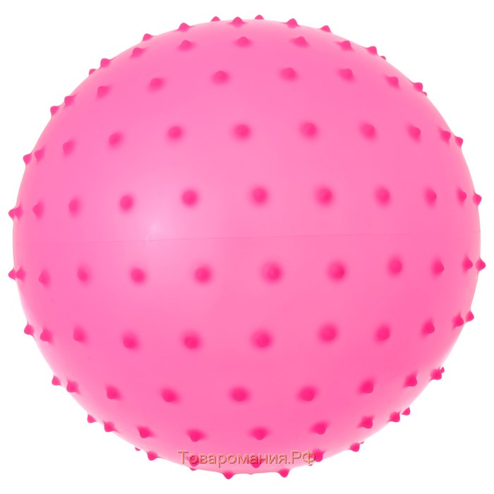 Мяч массажный, d=25 см, 50 г, цвета МИКС