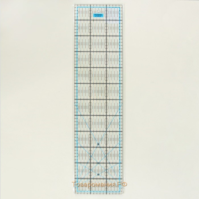 Линейка для пэчворка, 15 × 60 см, QRL-05